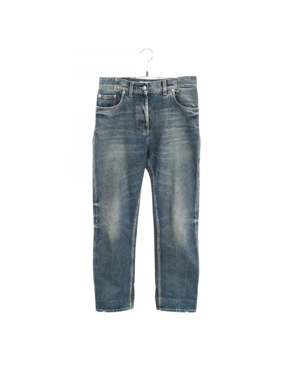 Prada Denim Pants Distressed Cotton